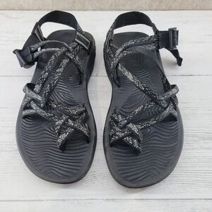 Chaco Z Volv X2 Sandal Women's Size 7 Dash Black Gray Double Strap